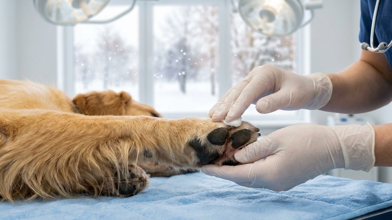 « Mon chien refusait de sortir en hiver » : le geste quotidien des vétérinaires que personne ne connaît pour protéger les ...