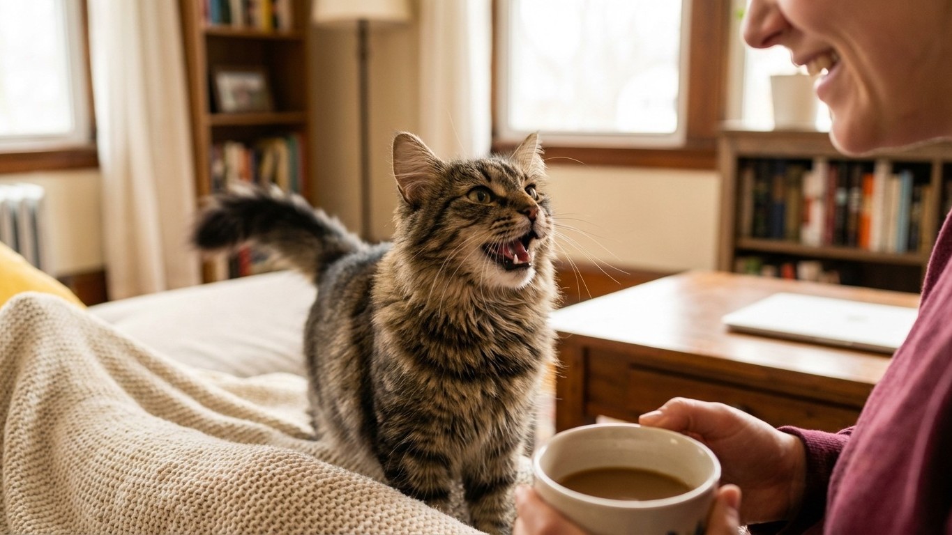 « Je pensais qu'il avait faim » : ce que votre chat essaie vraiment de vous dire quand il miaule