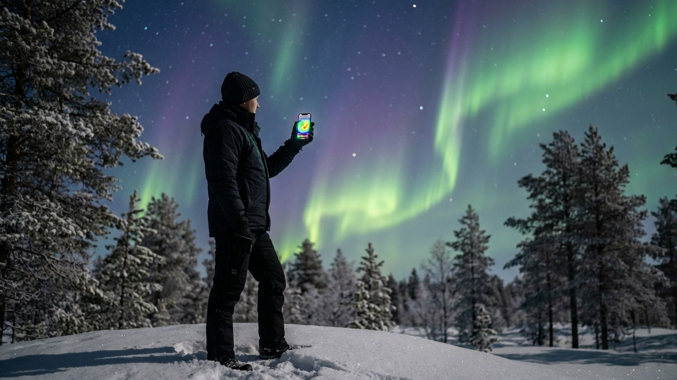 Prévision des aurores polaires : comprendre l’indice Kp et les cartes en temps réel