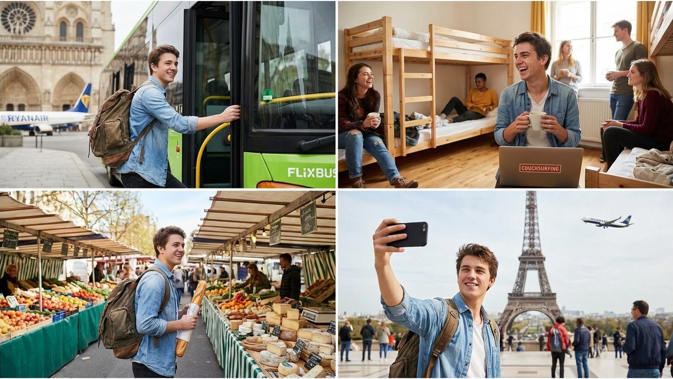 Voyager en Europe avec moins de 40 € par jour : les astuces testées qui m’ont vraiment fait économiser au printemps