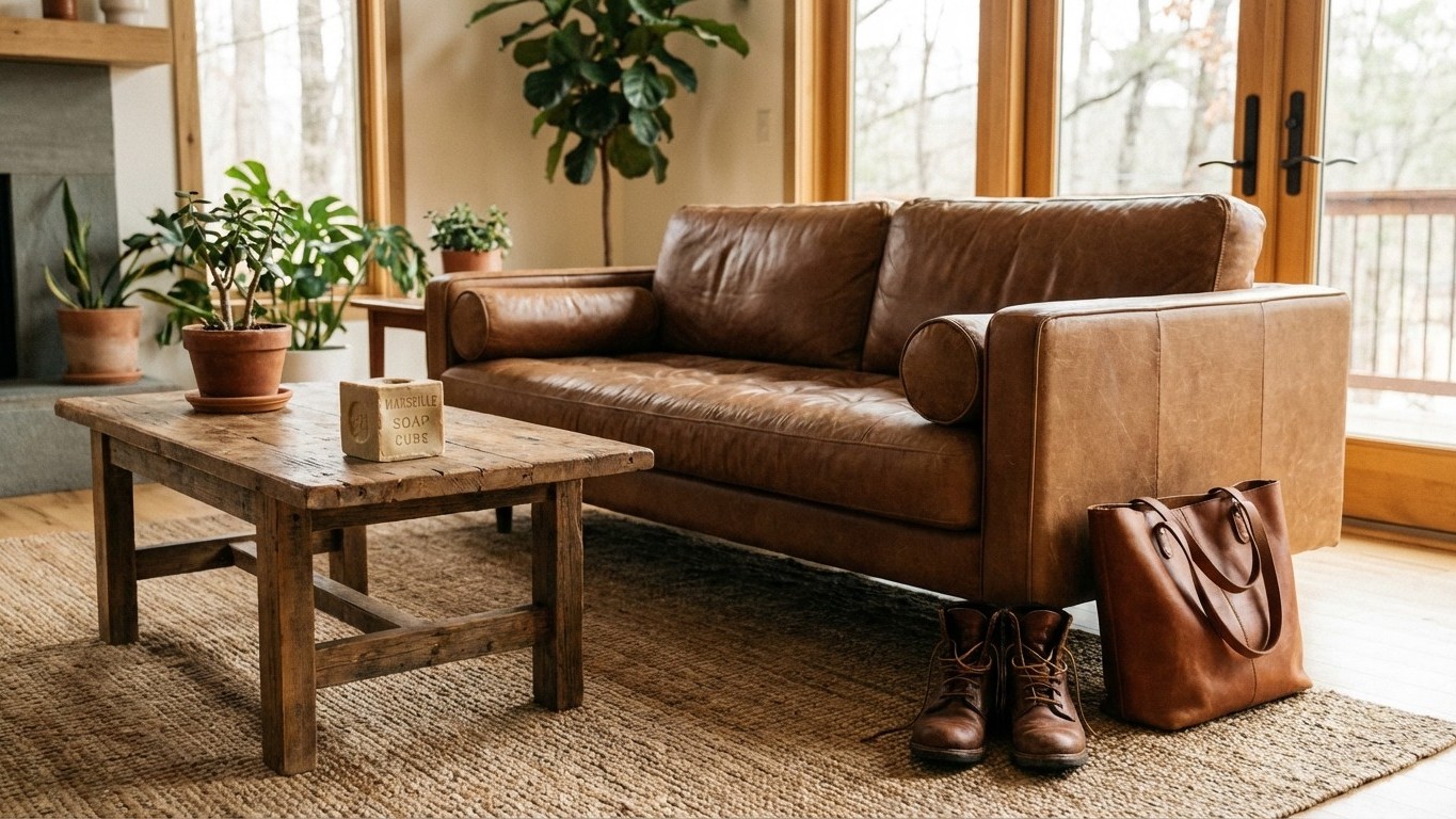 J'ai arrêté d'acheter des produits d'entretien pour le cuir depuis que j'utilise ce cube à 2 €