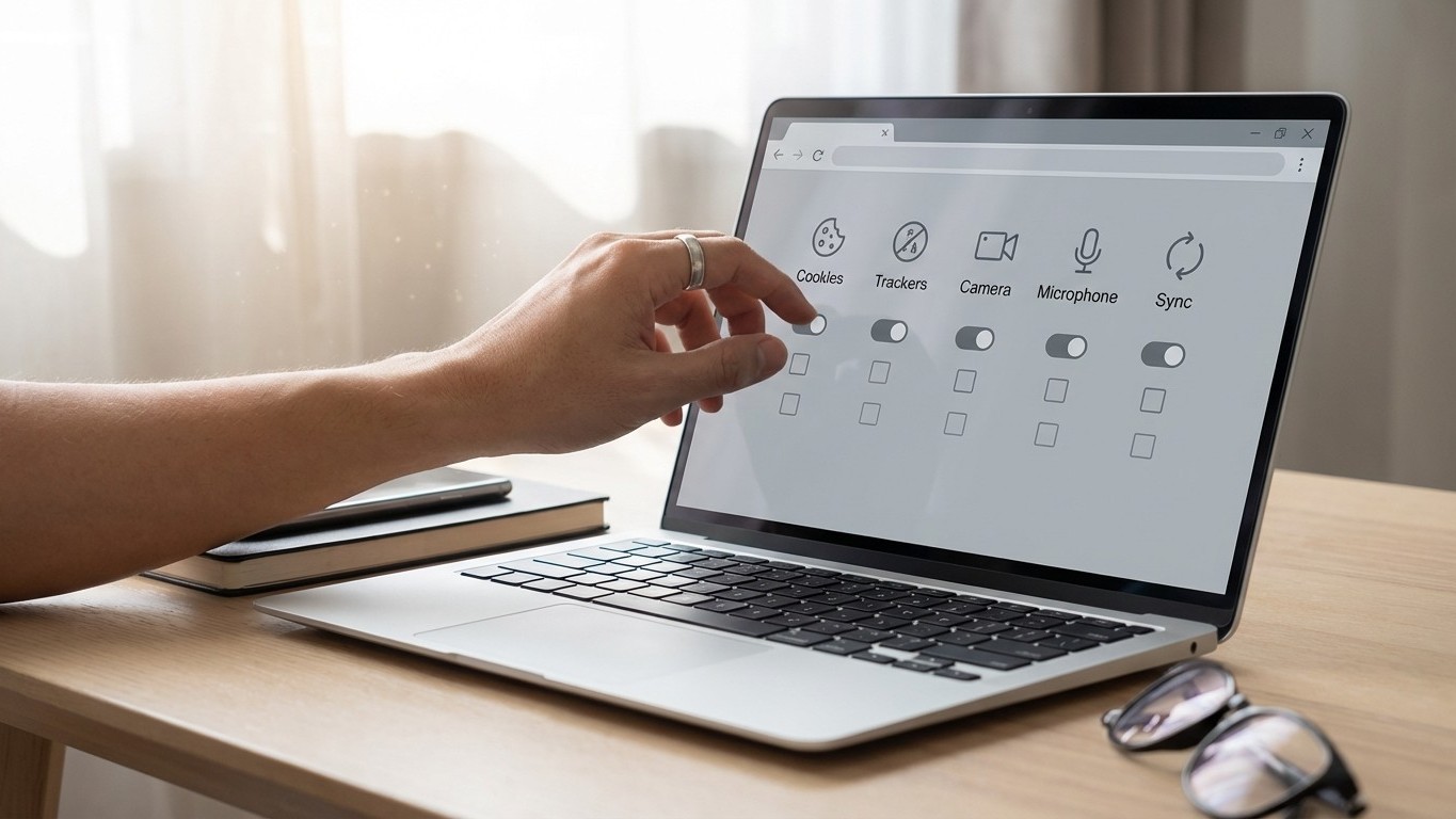 Paramètres de confidentialité: Chrome et Firefox, la checklist rapide