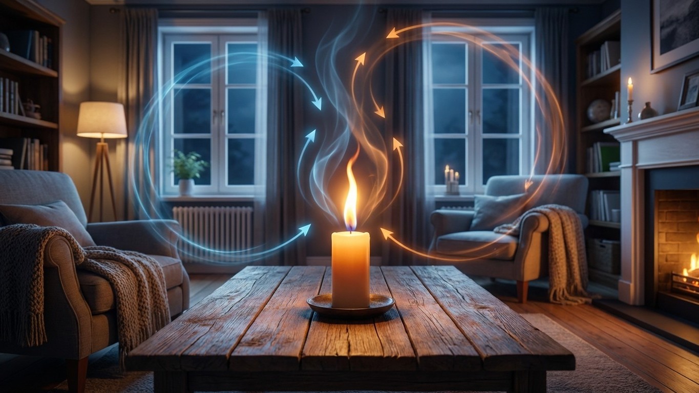 « Je ne comprenais pas » : voici pourquoi vos bougies tremblent même fenêtres fermées