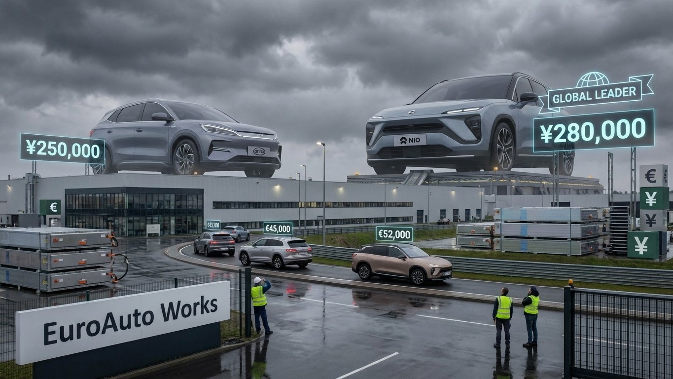 Guerre des EV : ce détail sur le coût des voitures chinoises qui paralyse l'industrie européenne.