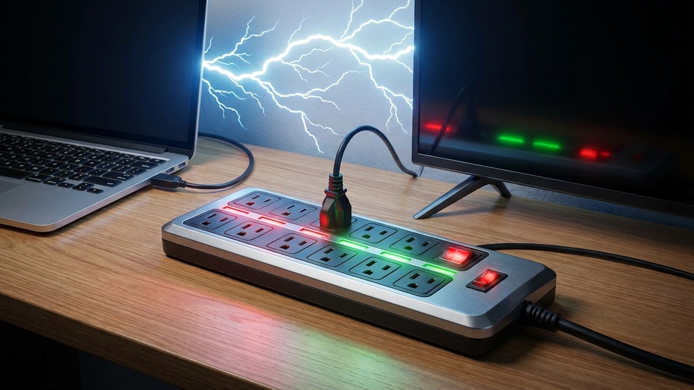 Votre multiprise parafoudre ne protège probablement rien du tout : voici ce qu'il faut vérifier avant qu'il soit trop tard