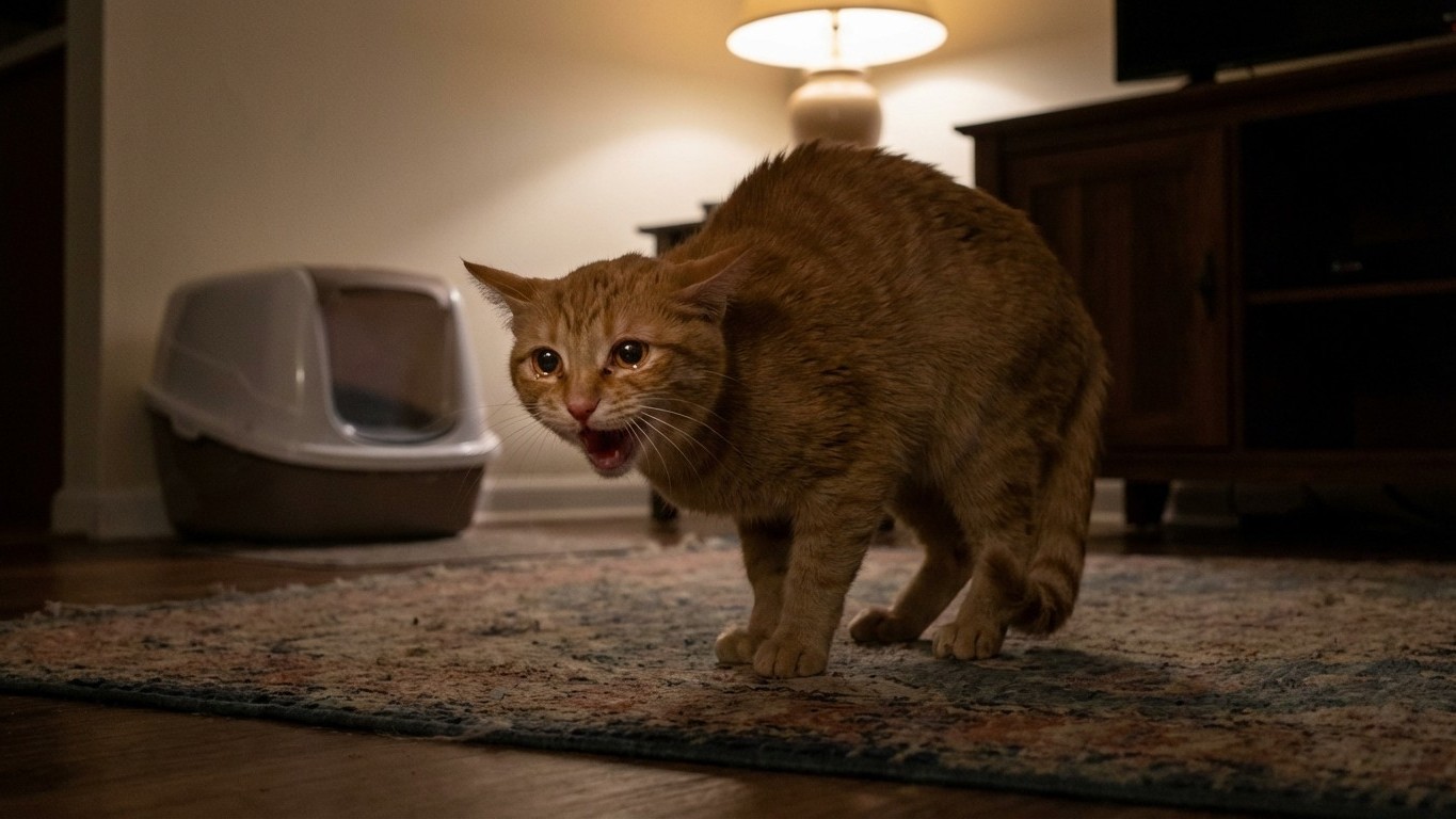 « J'ignorais ce comportement » : le signal méconnu du chat qui cache une urgence vétérinaire — 9 propriétaires sur 10 pass...