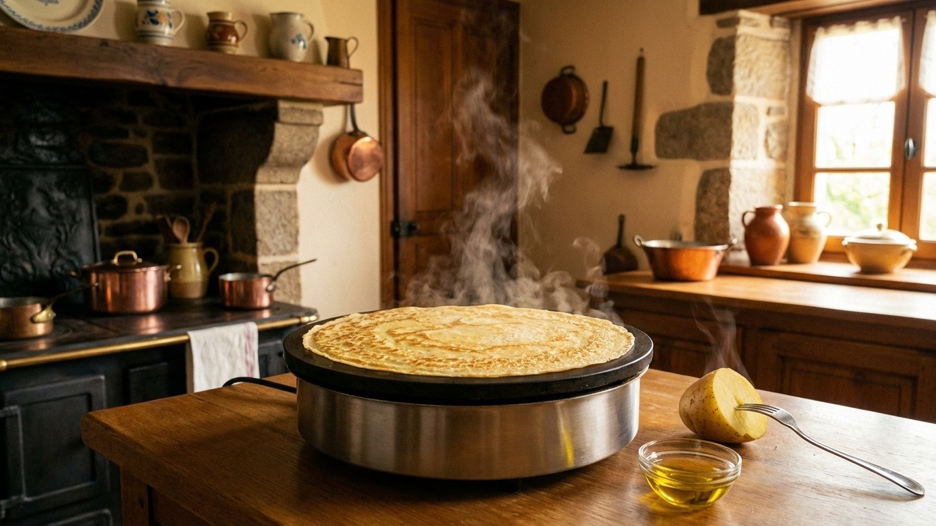 « Mes crêpes collaient systématiquement » : le geste des chefs que personne ne m'avait expliqué avant