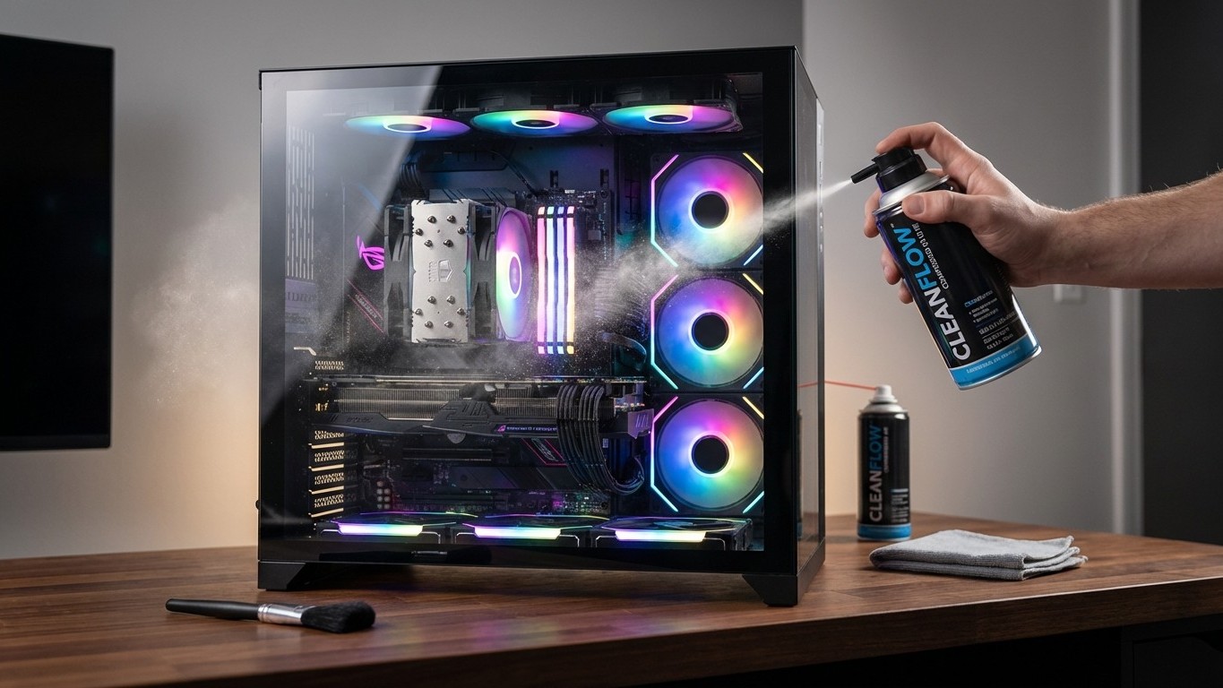 Mon PC gamer surchauffait : j'ai gagné 10°C en arrêtant cette erreur de nettoyage que tout le monde fait