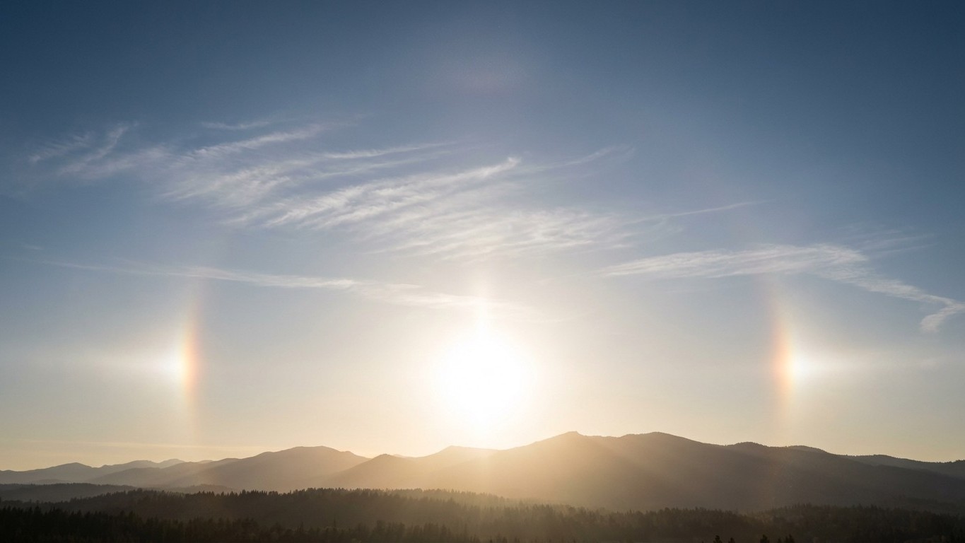Parhélie (faux soleil) : explication simple et comment le reconnaître