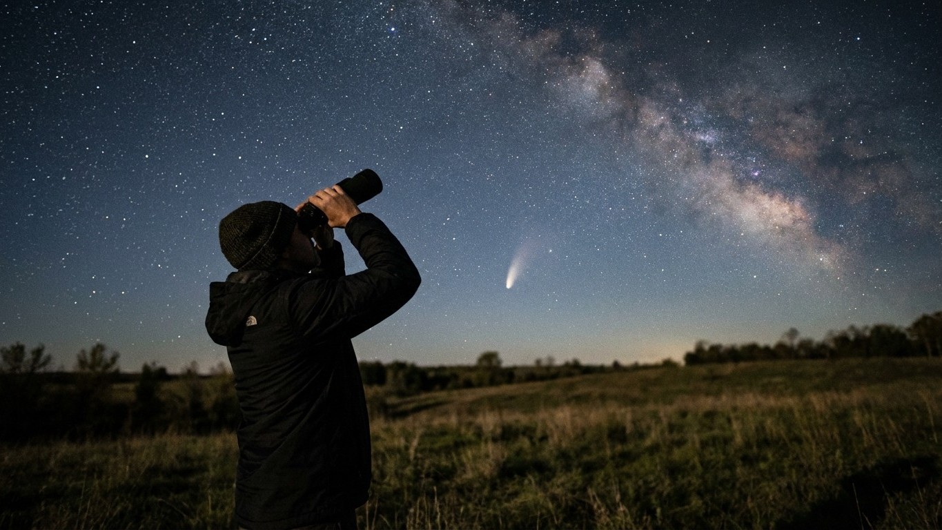 Comment trouver une comète avec des jumelles : méthode, repères et limites
