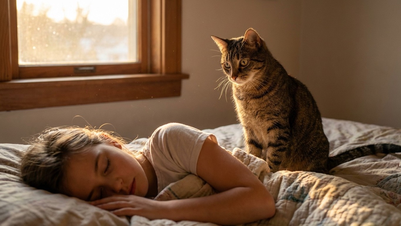 Votre chat vous réveille à l'aube ? Ce besoin méconnu expliqué par les vétérinaires