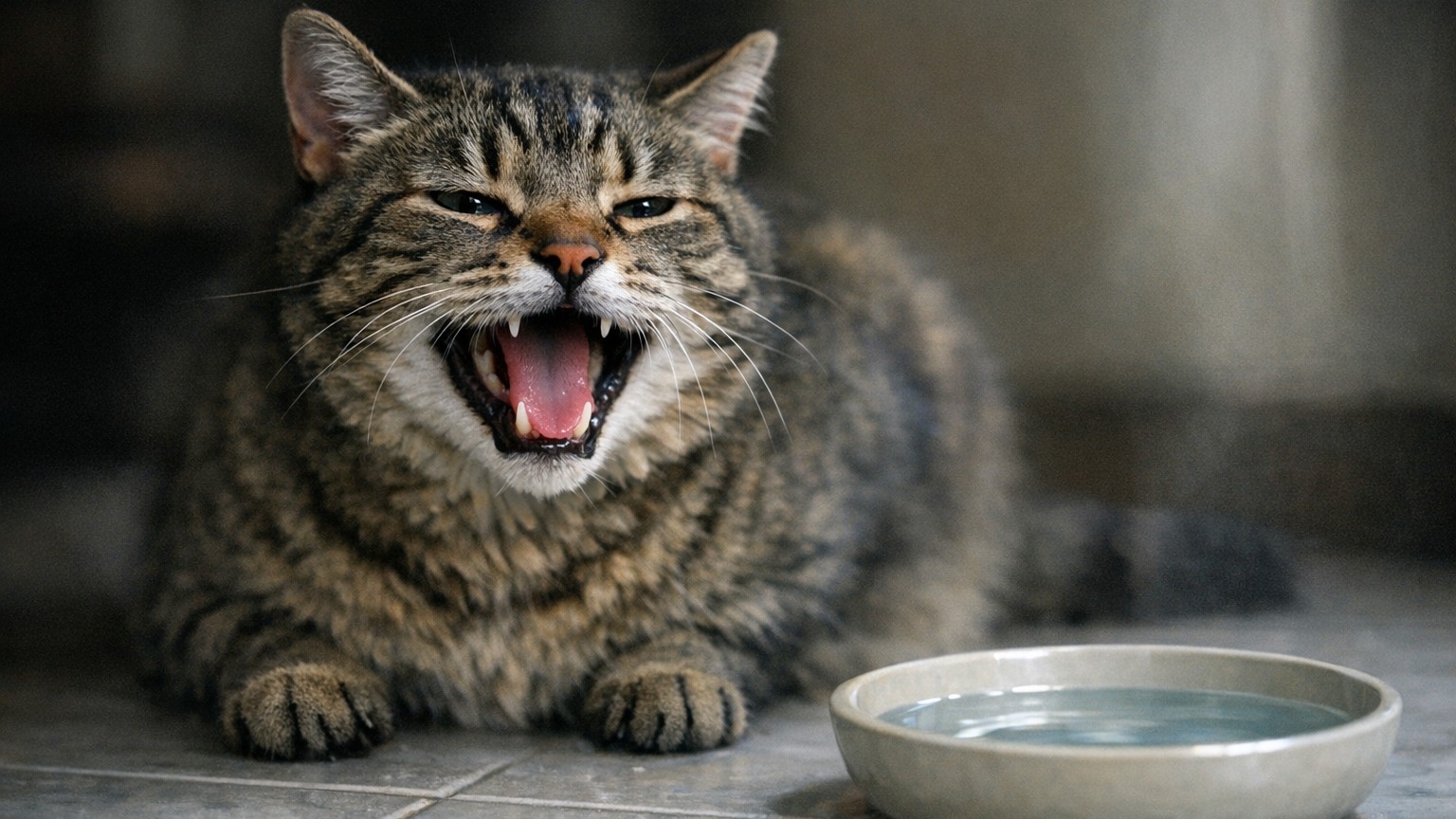 « Je pensais qu'il avait juste chaud » : pourquoi un chat qui halète gueule ouverte à 38°C est un signal à prendre au séri...