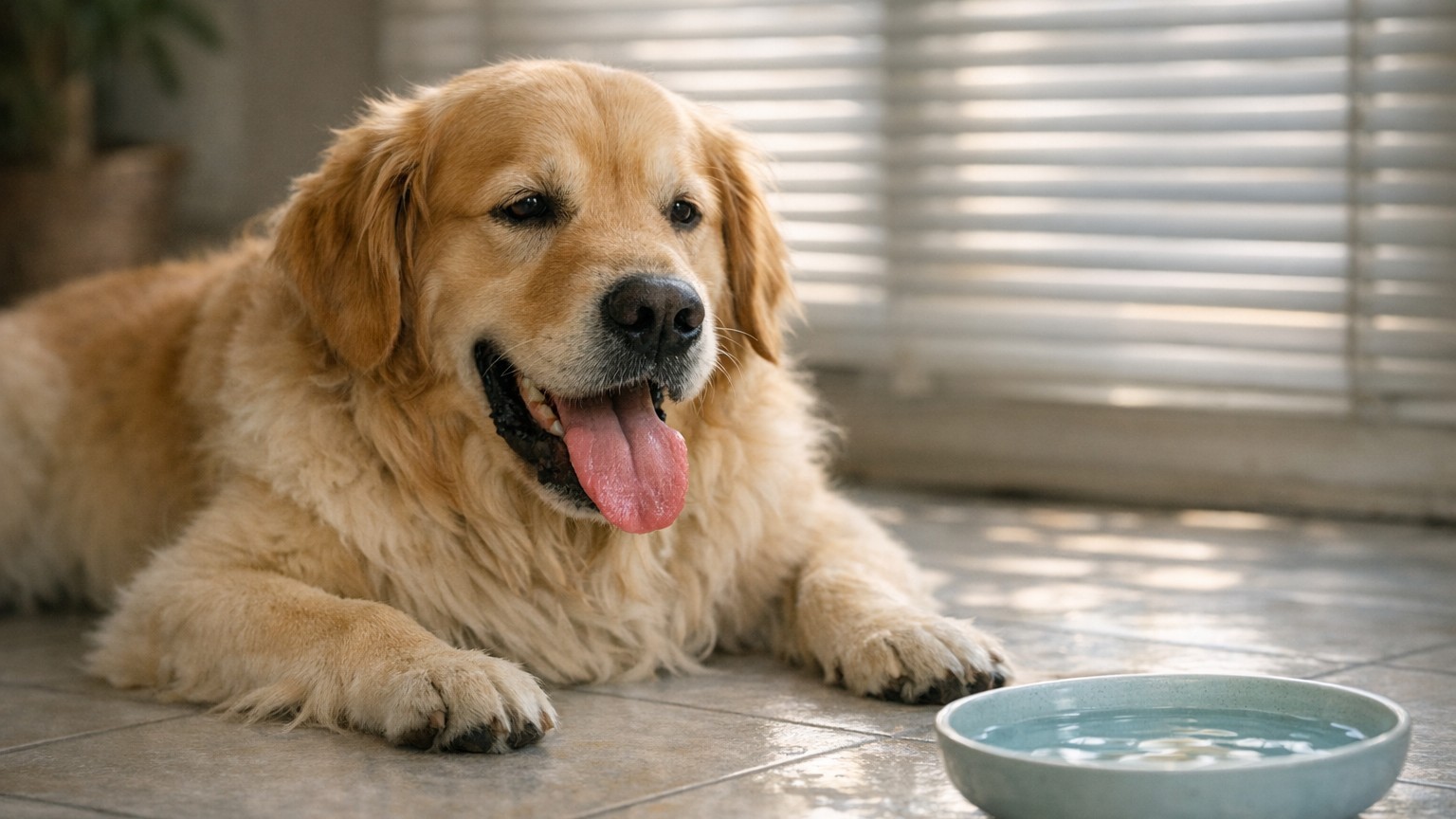 « Je voulais juste qu'il ait moins chaud » : quand j'ai donné de l'eau glacée à mon chien en canicule, le véto m'a dit de ...