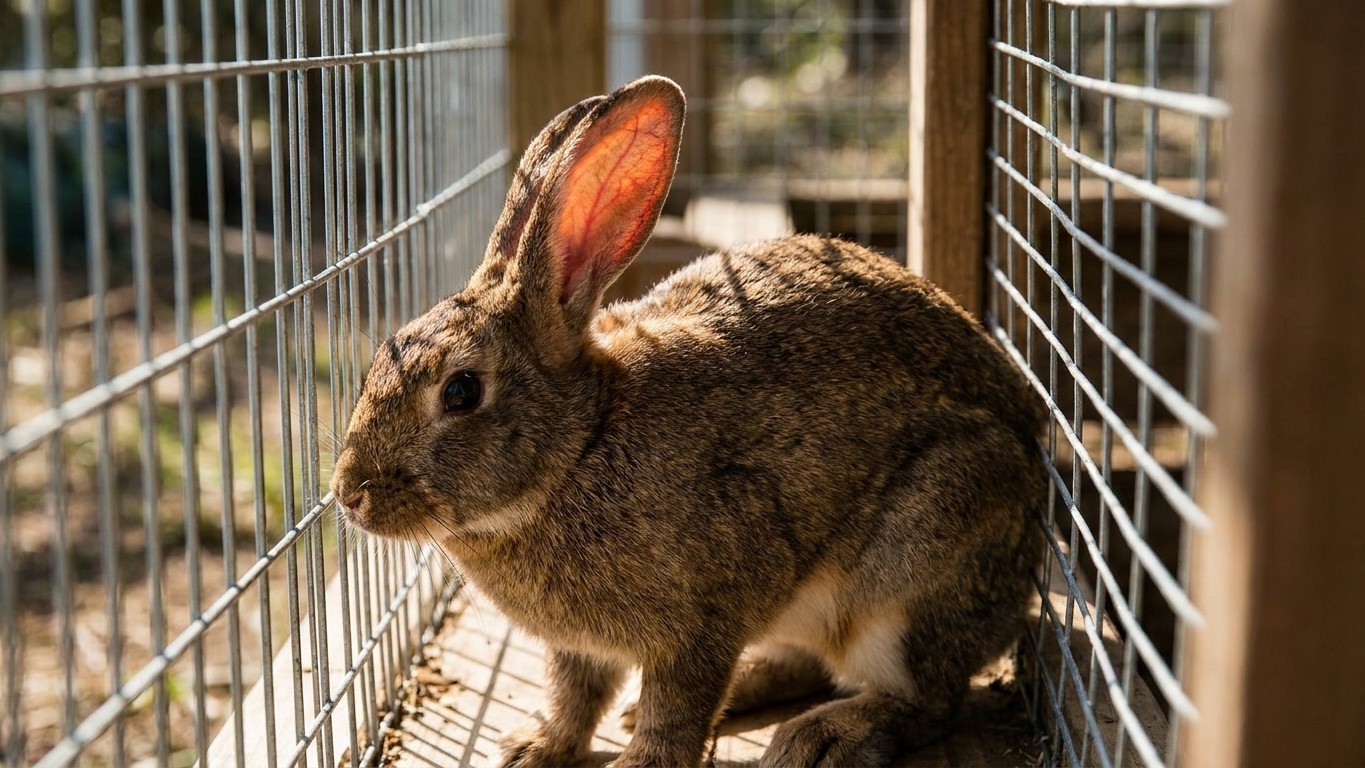 Si votre lapin reste plaqué contre le grillage du clapier à 36 °C, ce n'est pas un hasard : ses oreilles signalent ce que ...