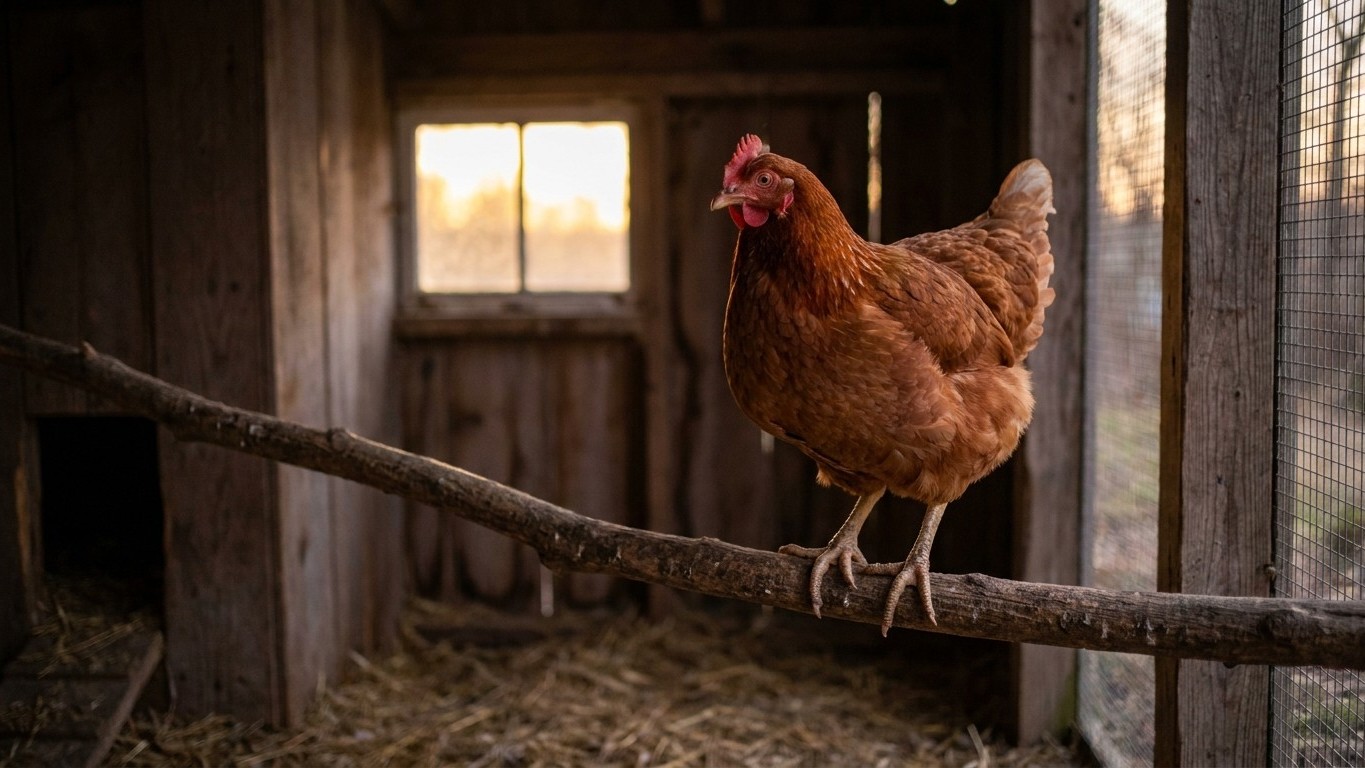 Vos poules désertent le perchoir la nuit et vous pensez à la chaleur : les éleveurs y lisent un tout autre message