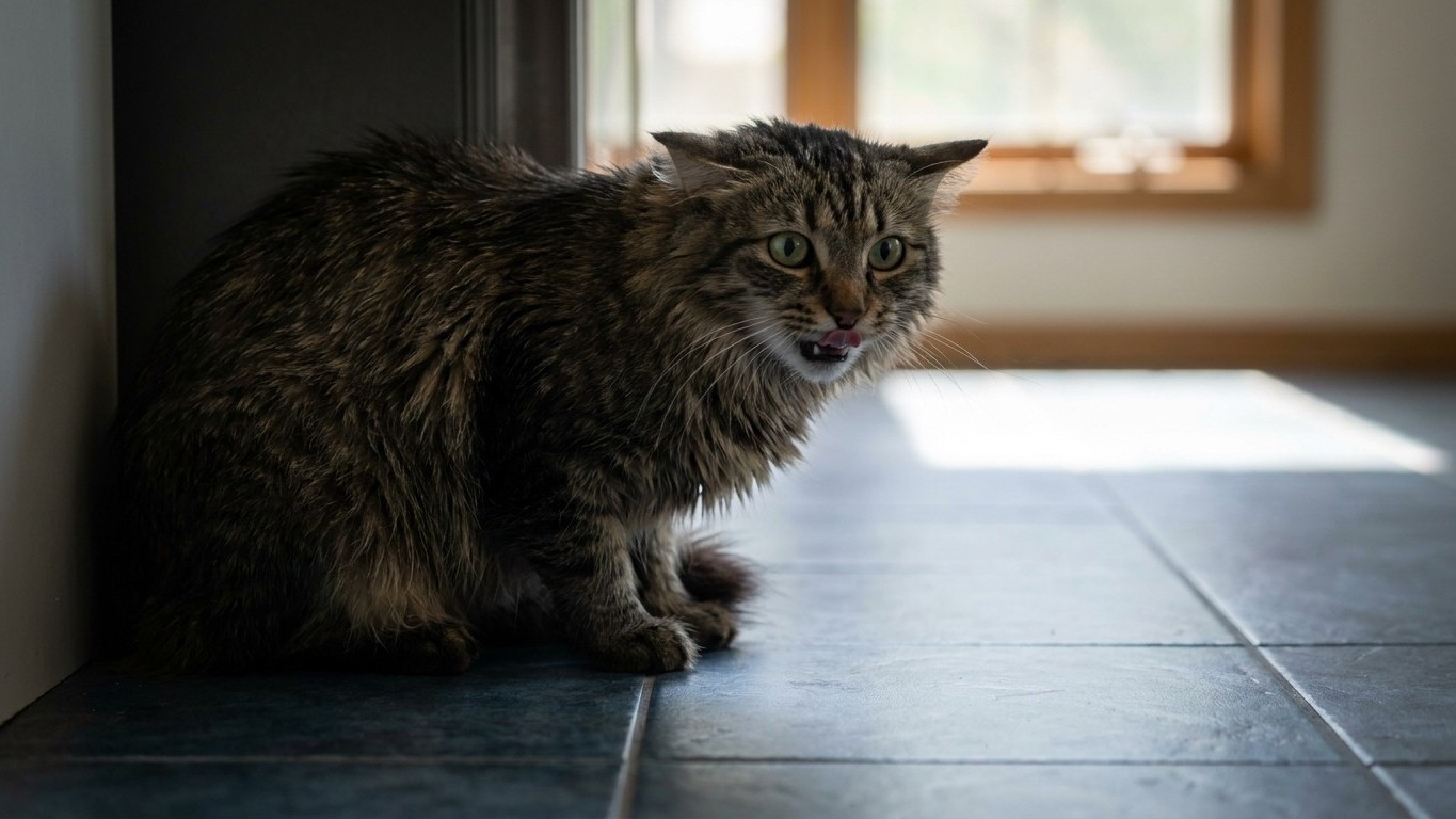 Votre chat halète comme un chien en pleine canicule ? C'est un signal que peu de maîtres comprennent…