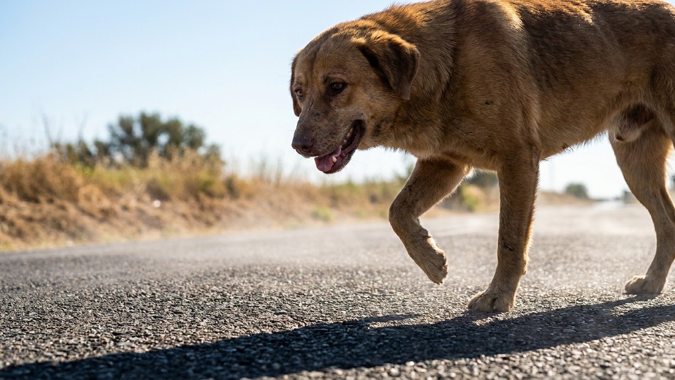 Votre chien ralentit et lève les pattes sur le trottoir en plein été : ce n'est pas un caprice, c'est un signal que peu de...