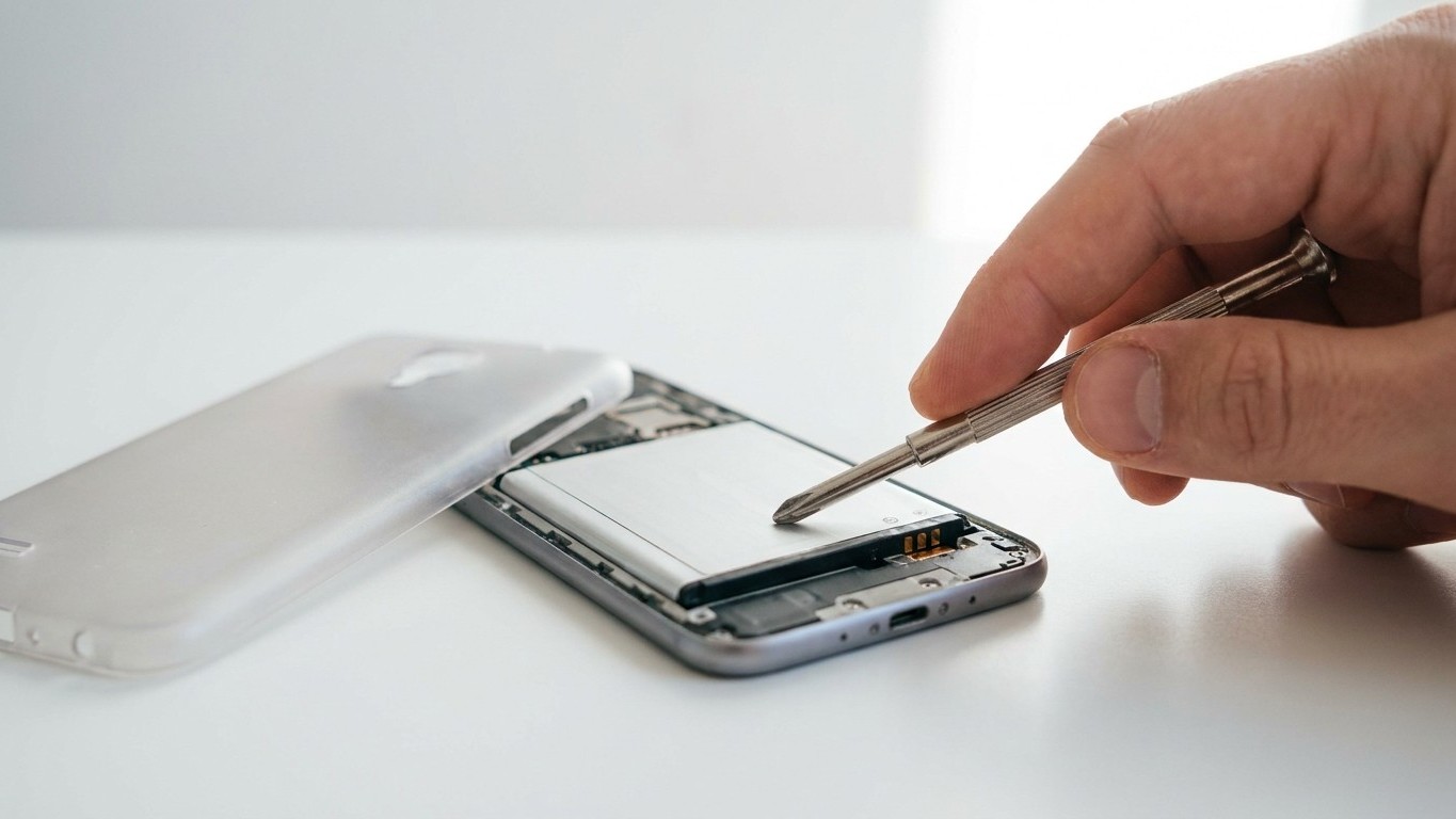 Fini la batterie collée au fond du smartphone : les fabricants devront bientôt la rendre démontable avec un simple outil d...