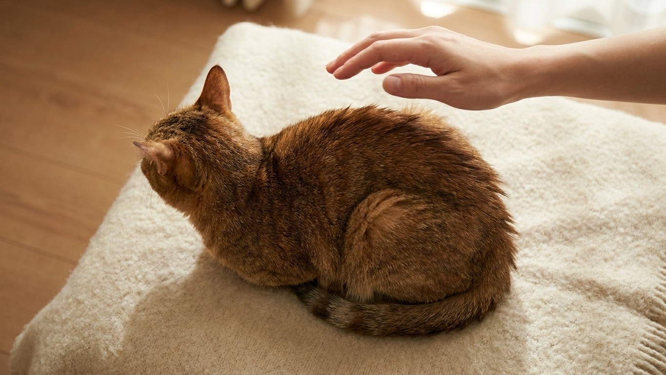 J'ai caressé mon chat vingt minutes d'affilée sur le bas du dos : au moment où sa peau a frémi, j'ai compris ce que j'avai...