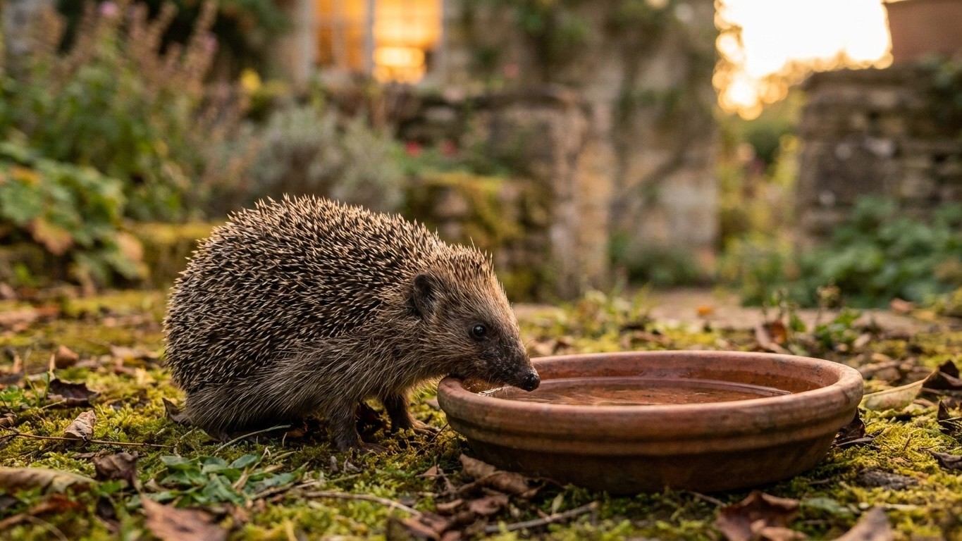 J'ai posé un bol de lait pour le hérisson qui traversait mon jardin chaque soir d'août : trois nuits plus tard, j'ai compr...