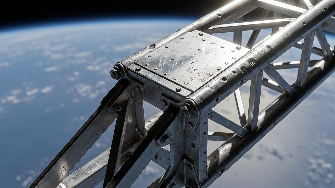 La NASA a boulonné une pièce d'un mètre sur la poutre de sa station en 2000 : le jour où elle lâche, aucun robot ne peut l...