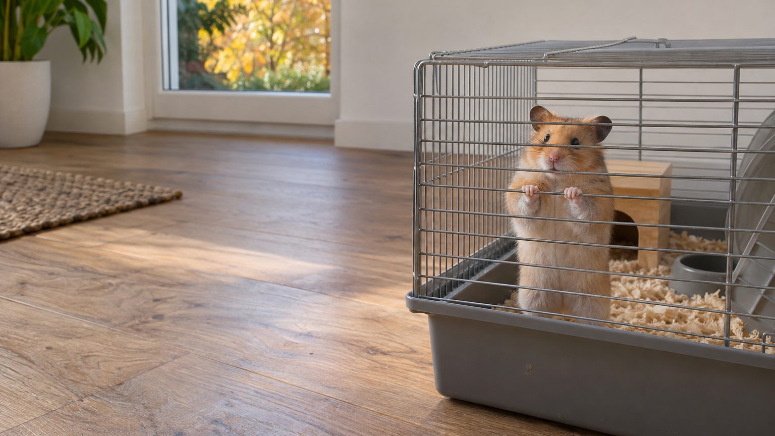 Hamster qui ronge les barreaux de sa cage : les causes et comment l'arrêter