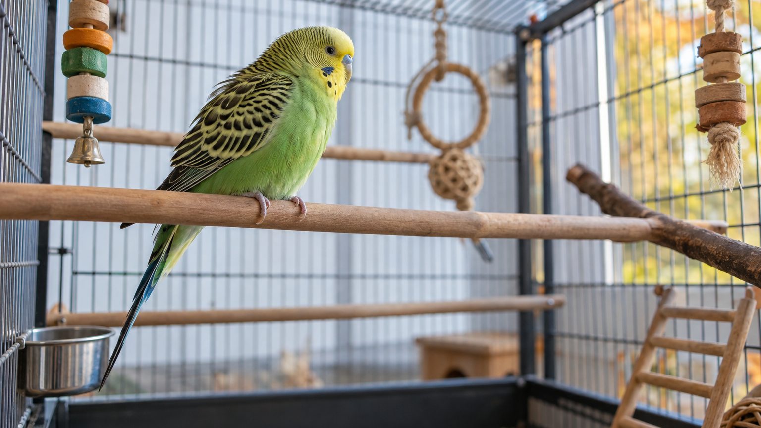 Perruche qui gonfle ses plumes : repos normal ou signe de maladie, comment faire la différence